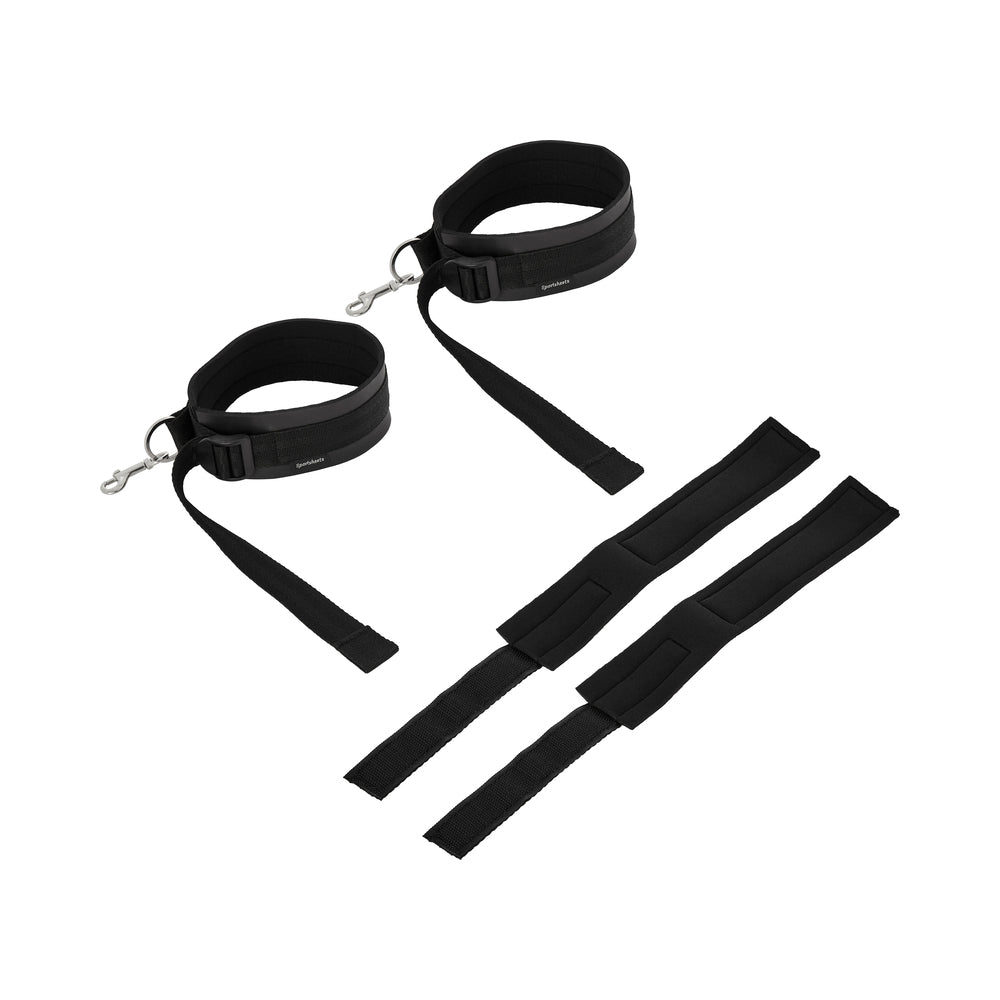 Sportsheets Thigh and Wrist Cuffs Set