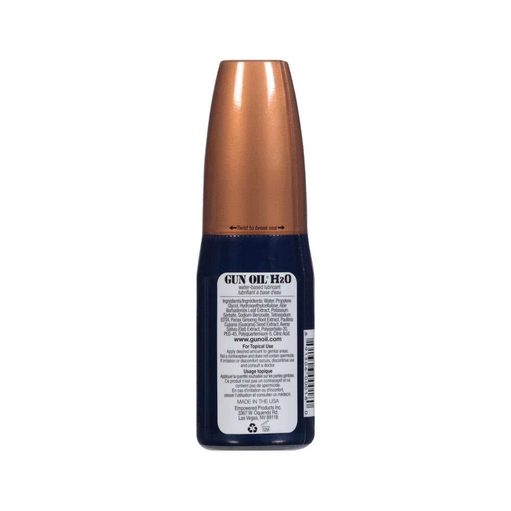 Gun Oil H2O Water-Based Lubricant 4 oz.