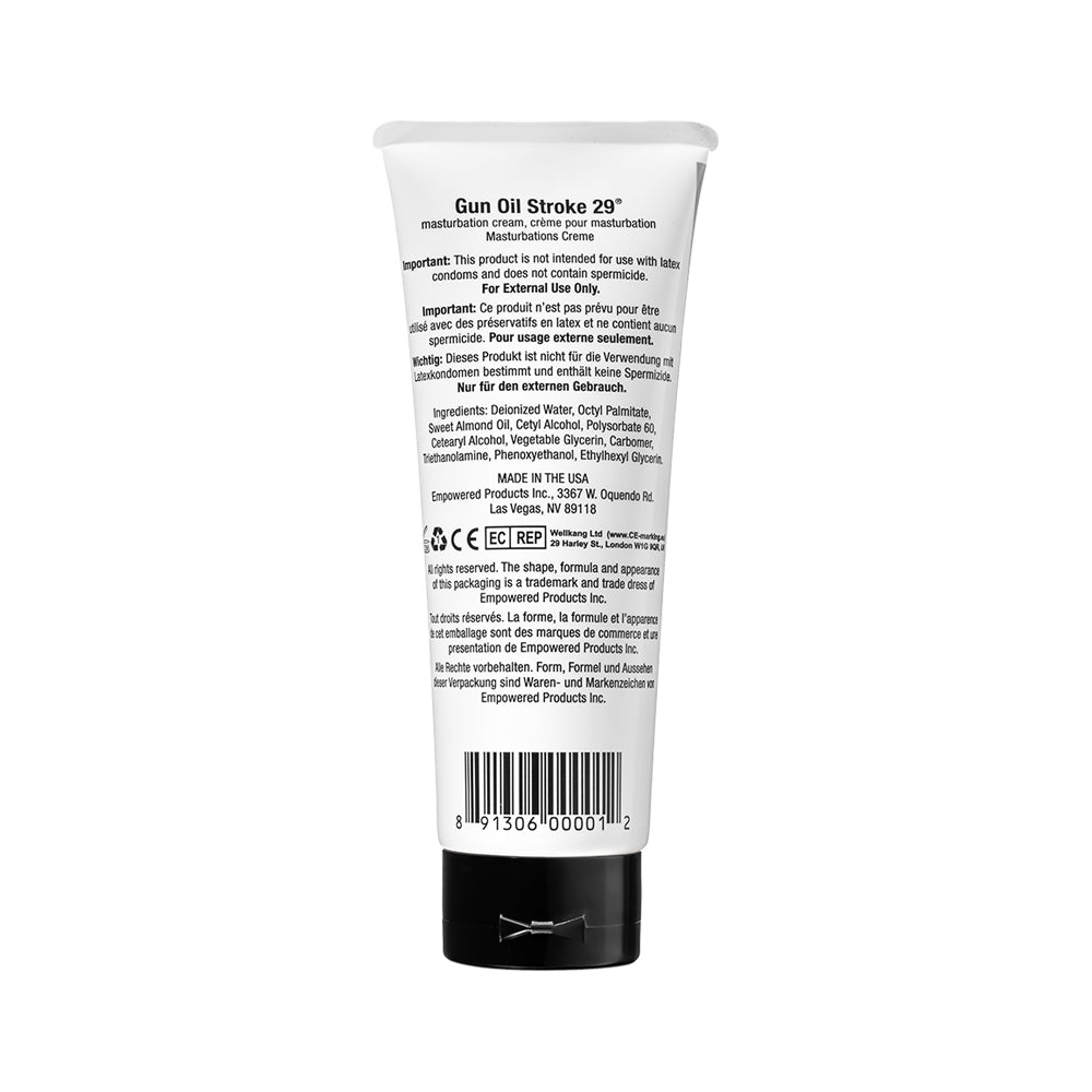 Gun Oil Stroke 29 Masturbation Cream 3.3 oz.