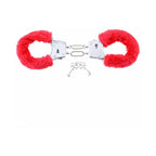 Fetish Fantasy Series Beginner's Furry Cuffs Red