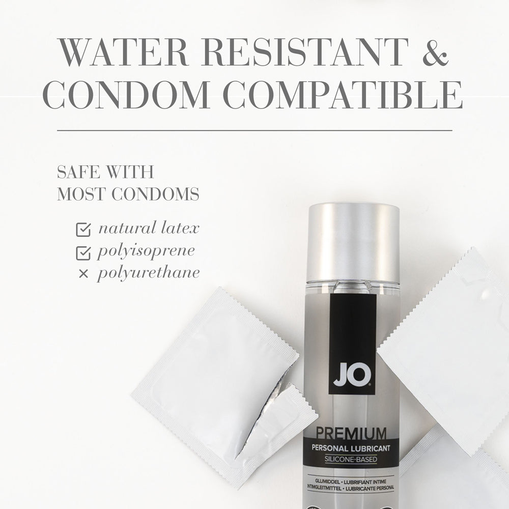 JO Premium Original Silicone-Based Lubricant 1oz.