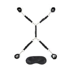 Lux Fetish Bed Spreader Black