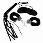 Sportsheets Sex & Mischief 3-Piece Intro to S&M Kit Black