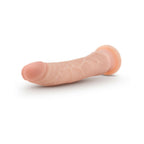 Au Naturel Mr. Slim 9.25 in. Posable Dual Density Dildo Beige