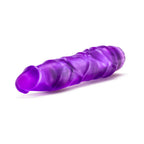 B Yours Vibe 1 Realistic 9 in. Vibrating Dildo Purple