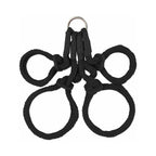 Fetish Fantasy Series Japanese Silk Rope Hogtie Black