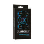 OptiMALE  Vibrating Double C-Ring Black