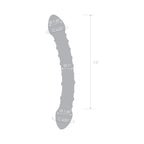 Glas 10 in. Double Trouble Glass Dildo