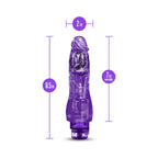 Naturally Yours Fantasy Vibe Realistic 8.5 in. Vibrating Dildo Purple