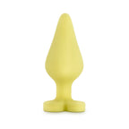 Play with Me Naughty Candy Hearts 'Spank Me' Anal Plug Yellow