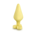 Play with Me Naughty Candy Hearts 'Spank Me' Anal Plug Yellow