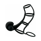 Fantasy X-tensions Vibrating Deluxe Silicone Power Cage Black