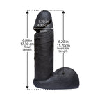 Vac-U-Lock - ULTRASKYN 6in Realistic Cock CODEBLACK