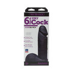 Vac-U-Lock - ULTRASKYN 6in Realistic Cock CODEBLACK