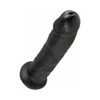 King Cock 9 in. Cock Realistic Dildo With Suction Cup Black