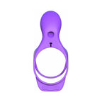 Fantasy C-Ringz Ultimate Couples Cage Vibrating Cock Sheath Purple
