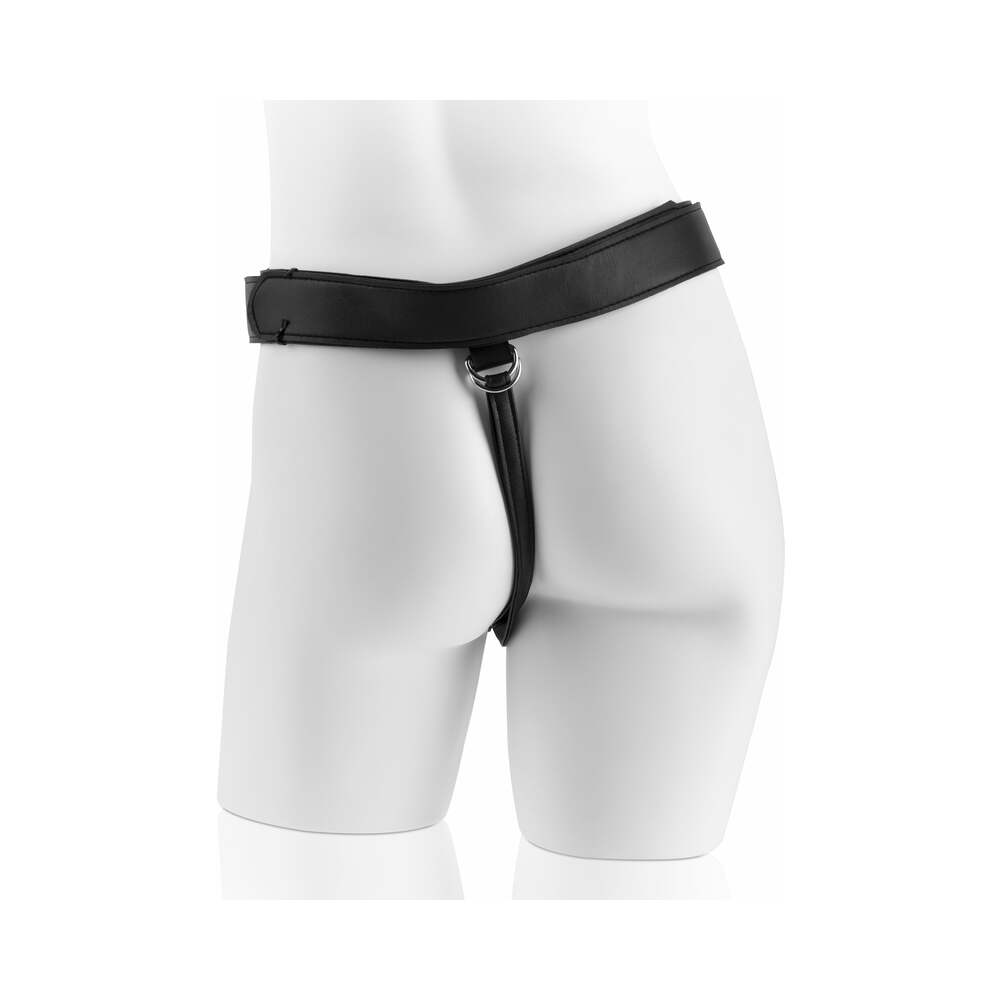 King Cock Strap-On Harness With 6 in. Cock Beige