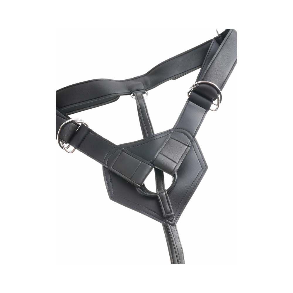 King Cock Strap-On Harness With 6 in. Cock Beige