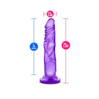 B Yours Sweet 'n Hard 5 Realistic 7.5 in. Dildo Purple