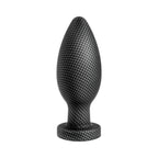 Spark Silicone Anal Plug Medium Carbon Fiber