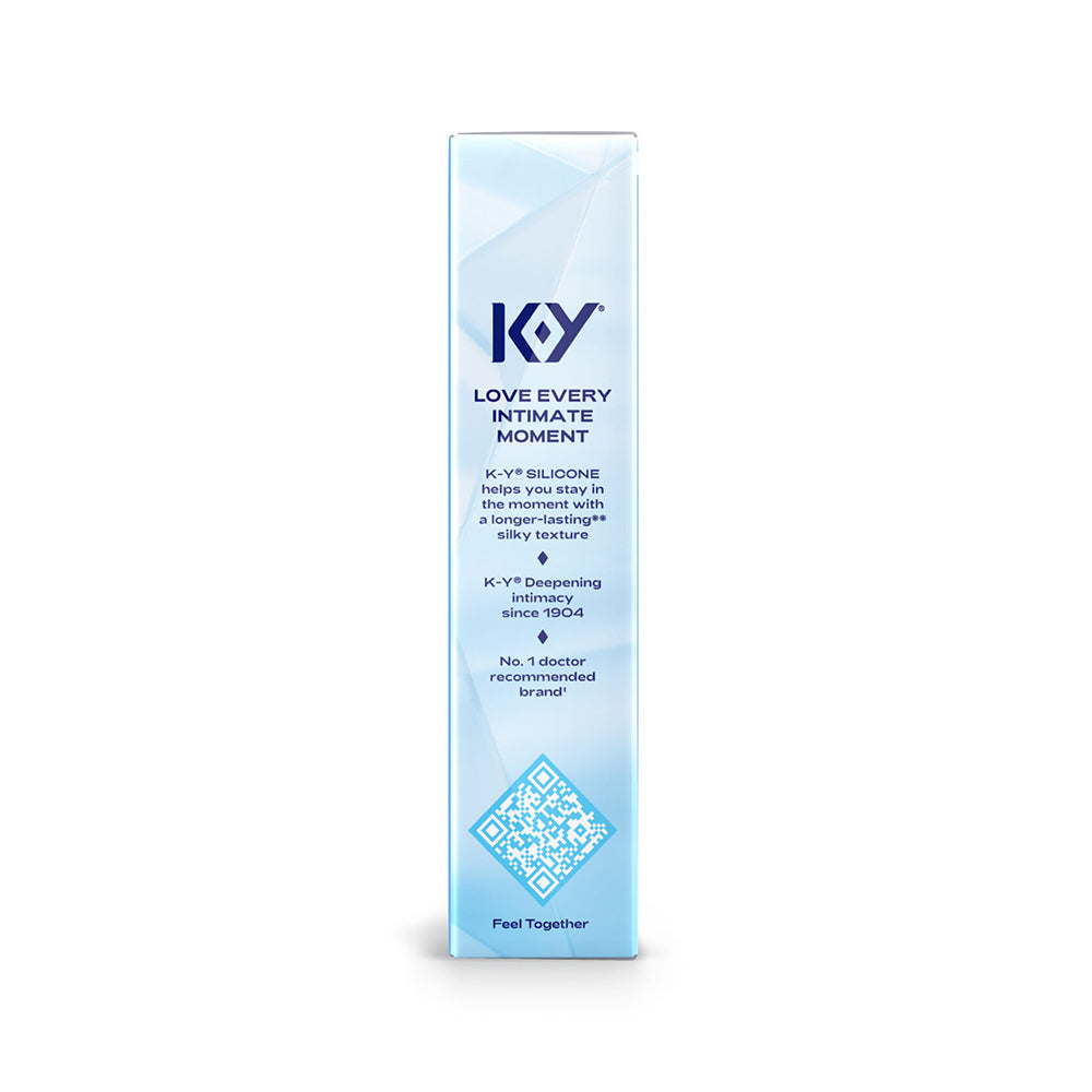 K-Y True Feel Premium Intimate Silicone Gel Lubricant 1.5oz.