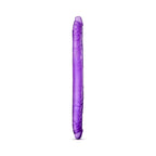 B Yours 16 in. Double Dildo Purple