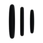Rock Solid Black Gasket Silicone 3pc Set (.75in,1in,1.25in)
