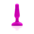 b-Vibe Novice Rechargeable Remote-Controlled Vibrating Silicone Anal Plug Fuchsia
