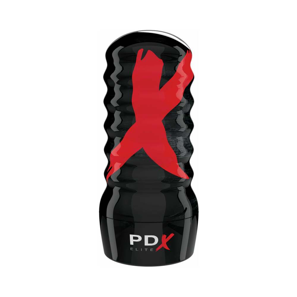 PDX Elite Air Tight Oral Stroker Beige/Black