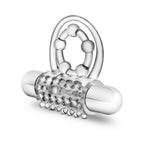 Stay Hard Vibrating Super Clitifier Cockring Clear