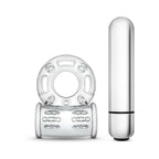 Stay Hard 10 Function Vibrating Bull Ring Clear