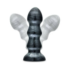 Jet Black Jack 7 in. Anal Plug Carbon Metallic Black