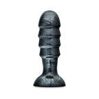 Jet Bruiser 7.5 in. Anal Plug Carbon Metallic Black