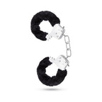 Temptasia Adjustable Faux Fur Cuffs Black