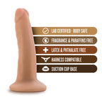 Dr. Skin Realistic 5.5 in. Dildo Beige
