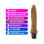 Dr. Skin Cock Vibe 8 Realistic 9.75 in. Vibrating Dildo Tan