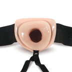 Dr. Skin 6 in. Hollow Strap-On Beige