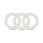 Performance VS2 Pure Premium Silicone Cockrings 3-Pack Small White