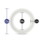 Performance VS2 Pure Premium Silicone Cockrings 3-Pack Small White