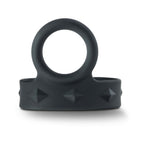 Performance VS6 Silicone Cock & Ball Strap Black