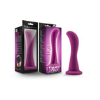 Temptasia Bellatrix 6.25 in. Curved Dildo Plum