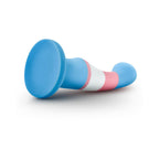 Avant Pride P2 True Blue 6 in. Silicone Dildo
