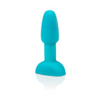 b-Vibe Rimming Petite Rotating and Vibrating Remote Control Plug Teal