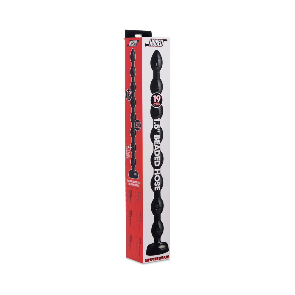 Hosed 1.5 in. Beaded Hose 19 in. Long