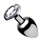 Booty Sparks Clear Gem Anal Plug Medium