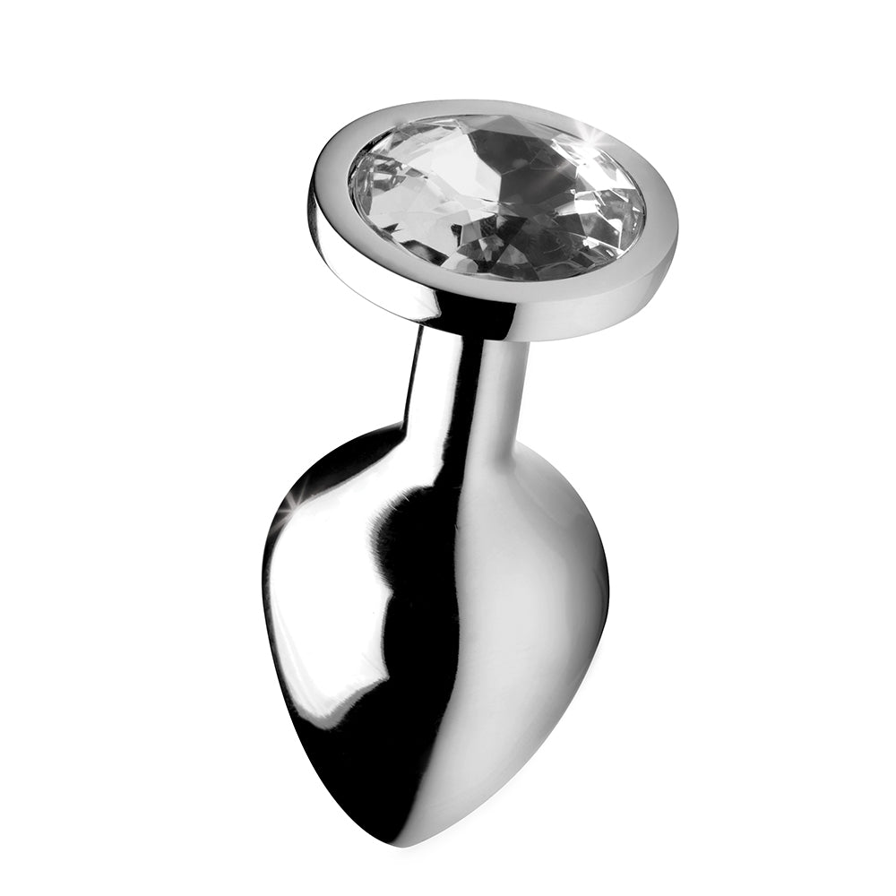 Booty Sparks Clear Gem Anal Plug Medium