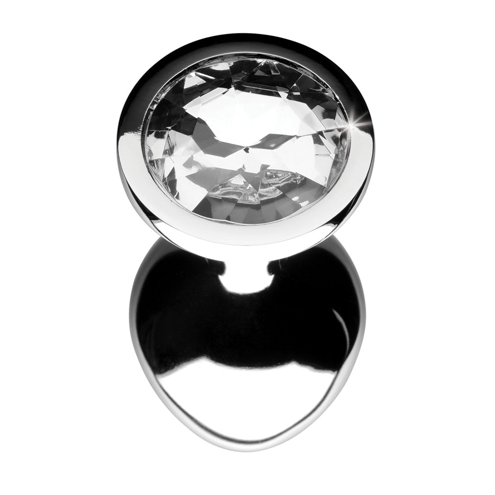 Booty Sparks Clear Gem Anal Plug Medium