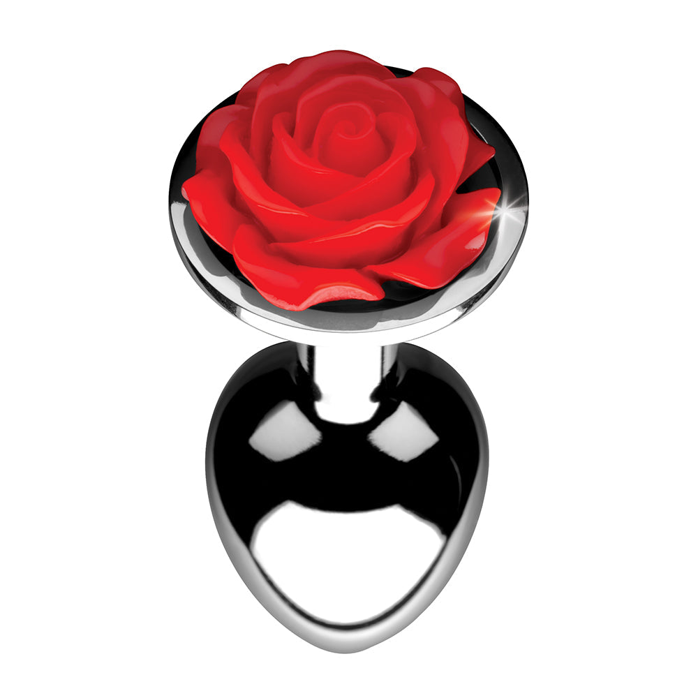 Booty Sparks Red Rose Anal Plug Small