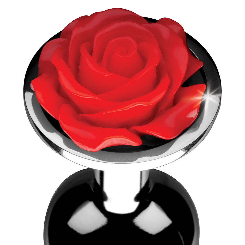 Booty Sparks Red Rose Anal Plug Small