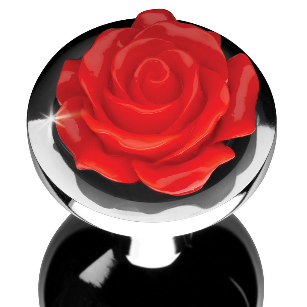 Booty Sparks Red Rose Anal Plug Medium